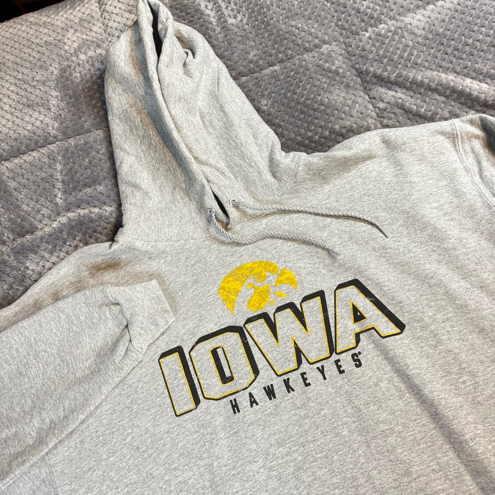 Iowa State Hawkeyes Gray Hoodie
